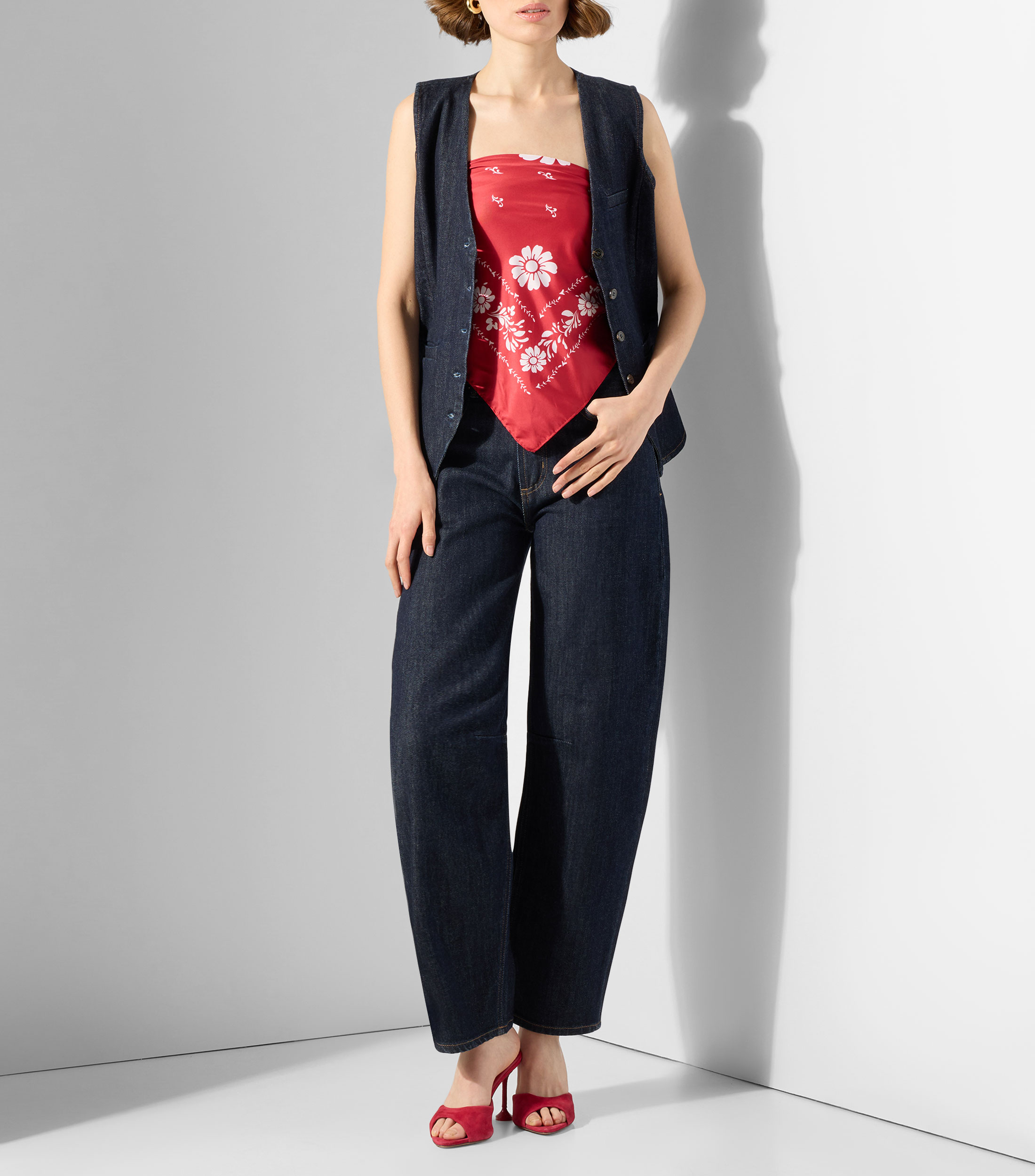 Jeans de corte regular Mujer